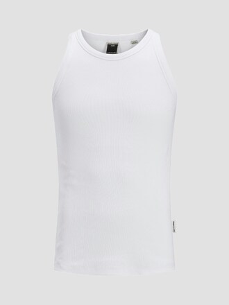 Jack & Jones Concrete Washed Rib Tank Tops