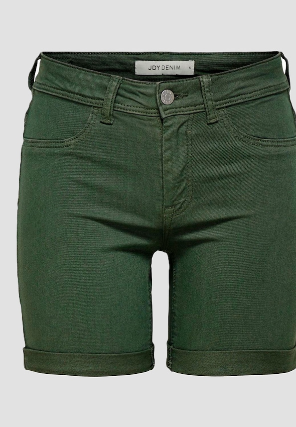 JDY by ONLY Damen Jeans Shorts-4