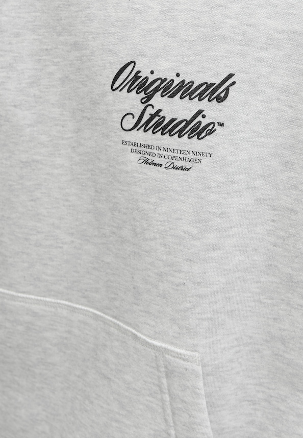 JORNORREBRO TYPO BACK SWEAT HOOD SN-5