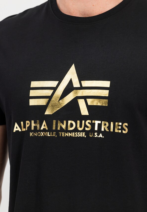 Basic T-Shirt Foil Print-3