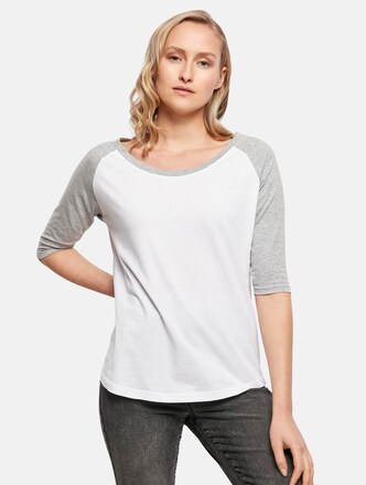 Ladies 3/4 Contrast Raglan Tee