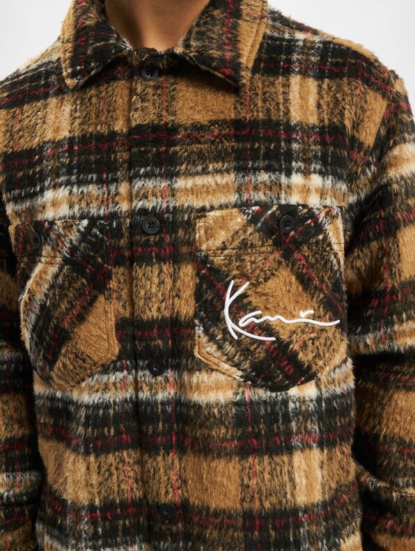 Chest Signature Wool Blend Check -3