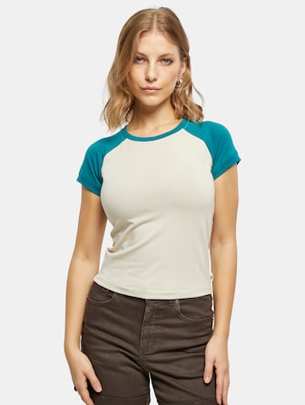 Ladies Organic Stretch Short Retro Baseball