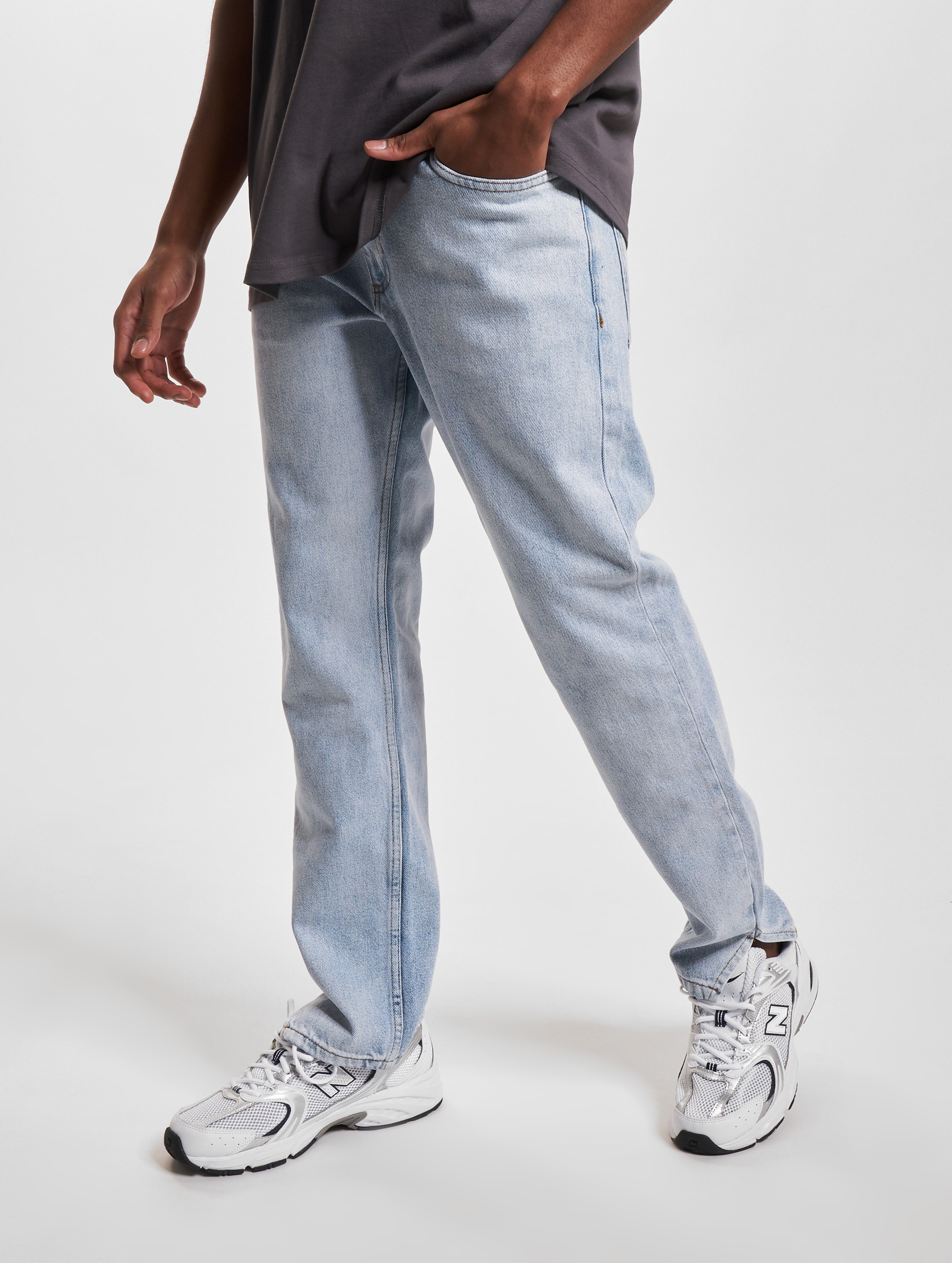 PEGADOR Pegador Withy Distressed Ankle Jeans Mannen op kleur blauw, Maat W38
