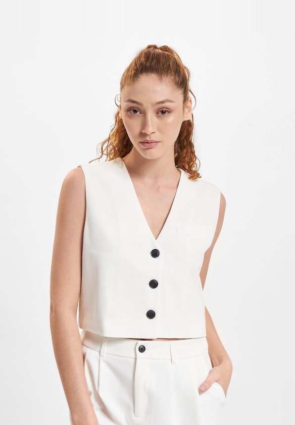 Abba Life Sleeveless Tailored Crop-2
