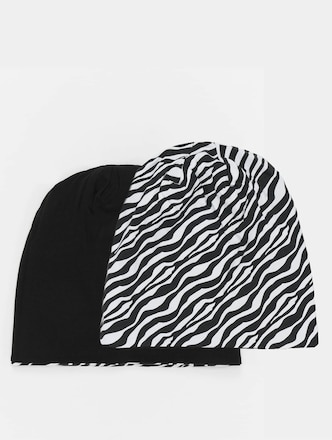 MSTRDS Printed Jersey Beanie