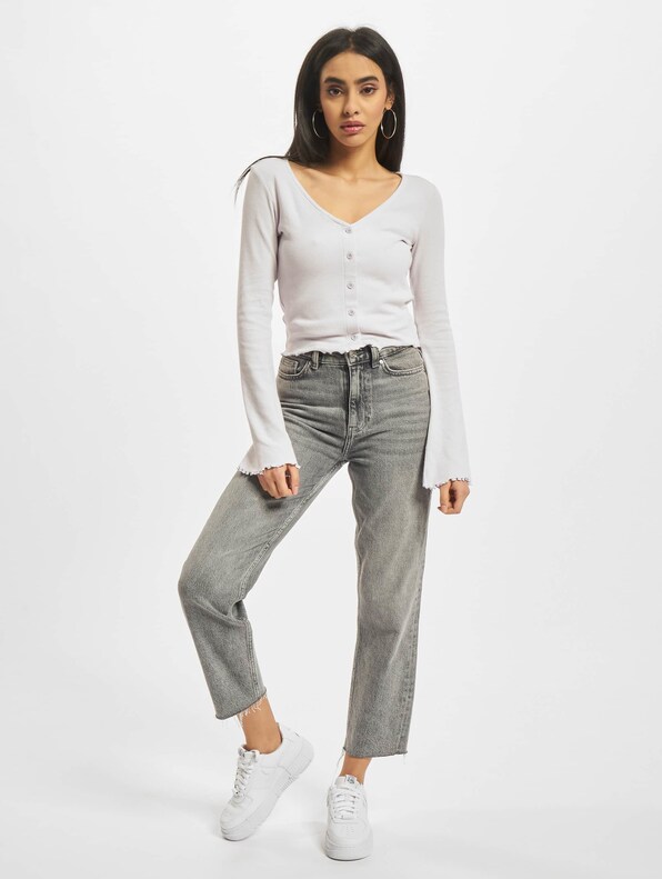 Ladies Cropped Rib -4