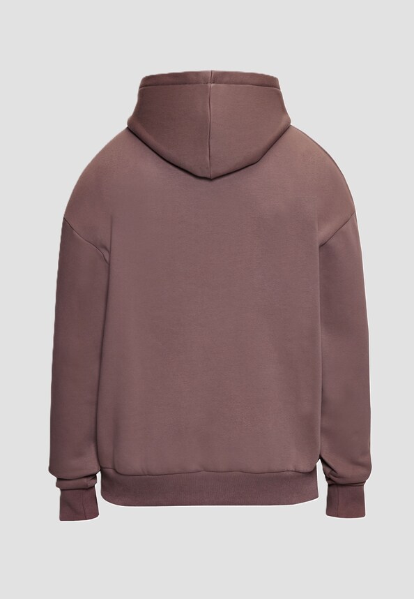 SUPER HEAVY BLANK HOODIE-5