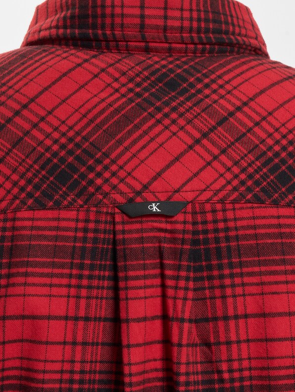 Jeans Sherpa Lined Check-4