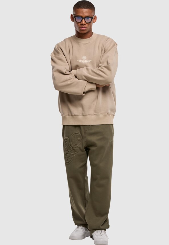 Baylor Oversized Sweater Vintage Dark Stone-3