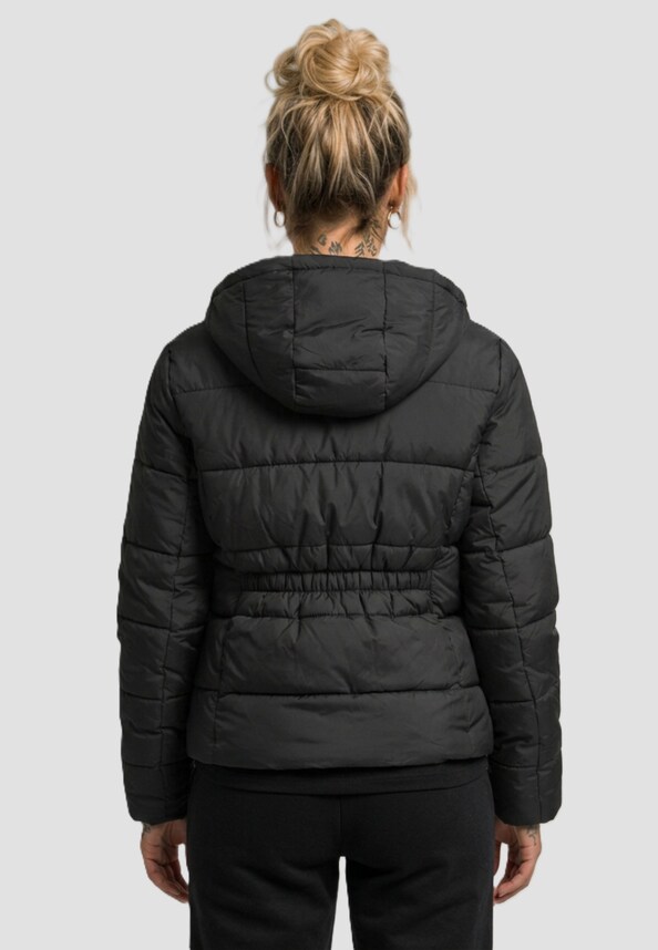 Ladies Short  With Hood-1