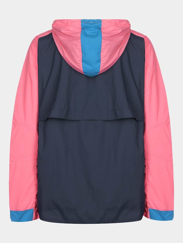 Colorblock Windbreaker Botanical-1