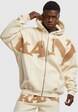 KM242-035-1 Wavy Retro Os Full Zip Hoodie-0
