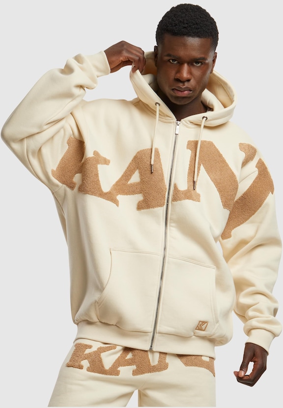 KM242-035-1 Wavy Retro Os Full Zip Hoodie-0