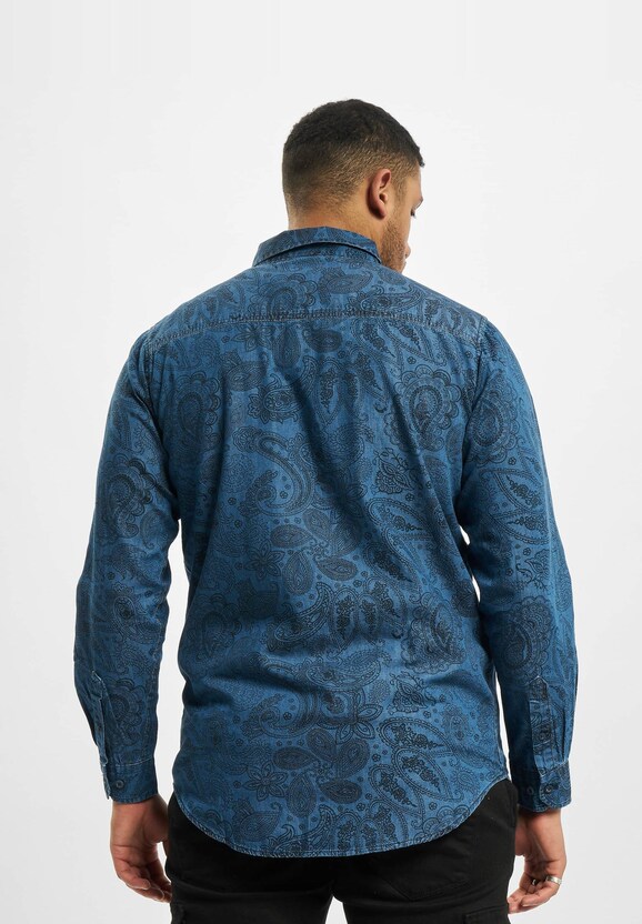 Printed Paisley Denim-1