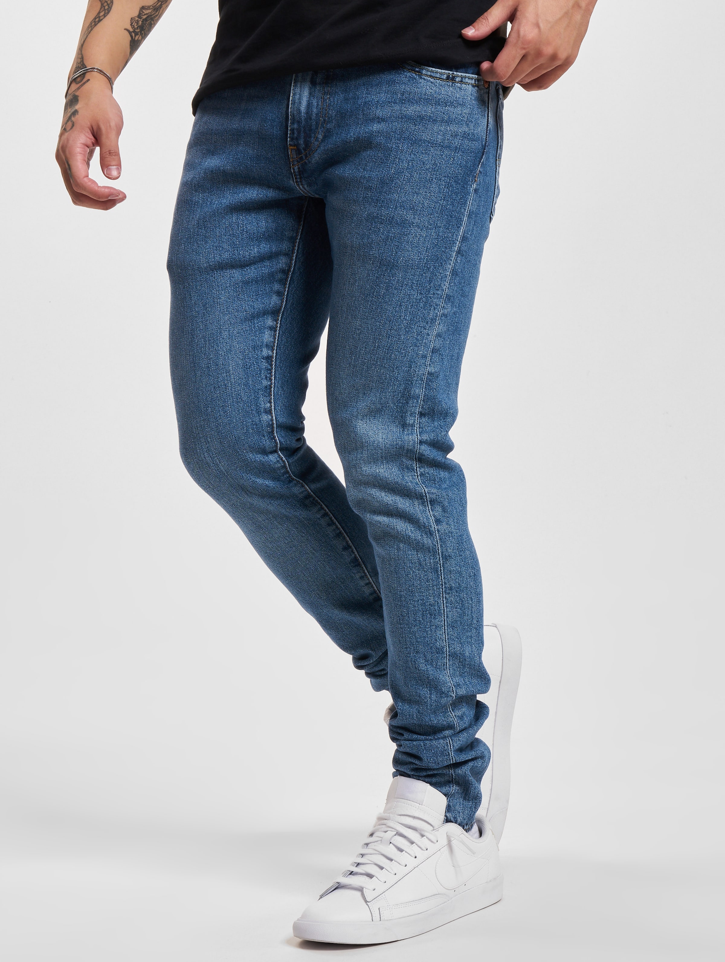 Levi's Levis Taper Jeans Mannen op kleur blauw, Maat 3232