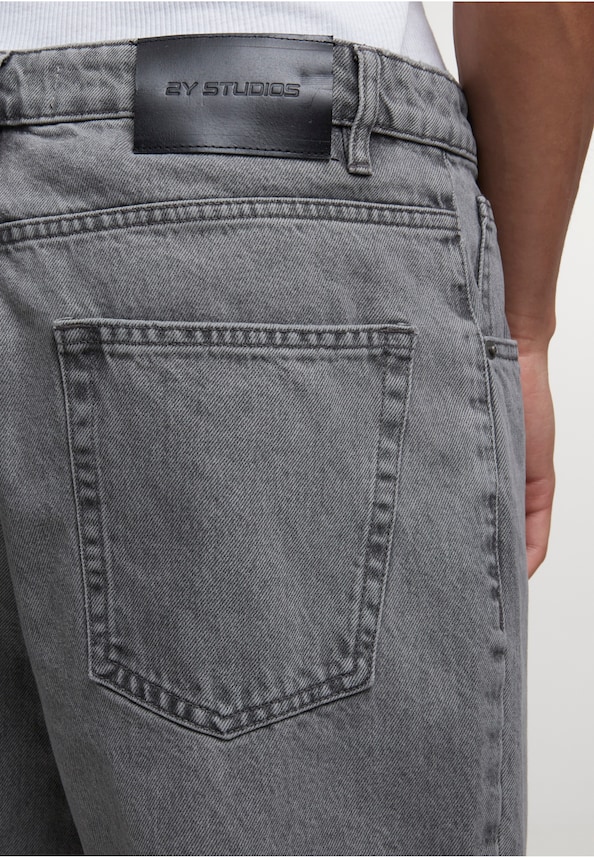 Adrik Basic Baggy Jeans-6