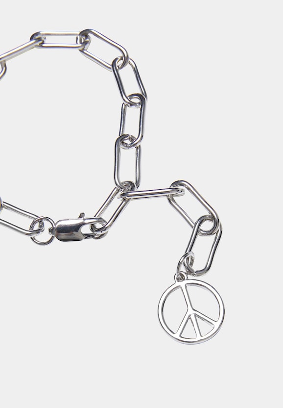 Y Chain Peace Pendant More-2