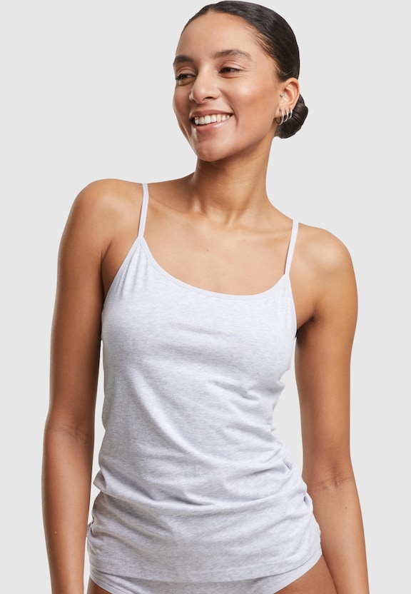 Ladies Basic Tank Top Cotton  2-Pack-0