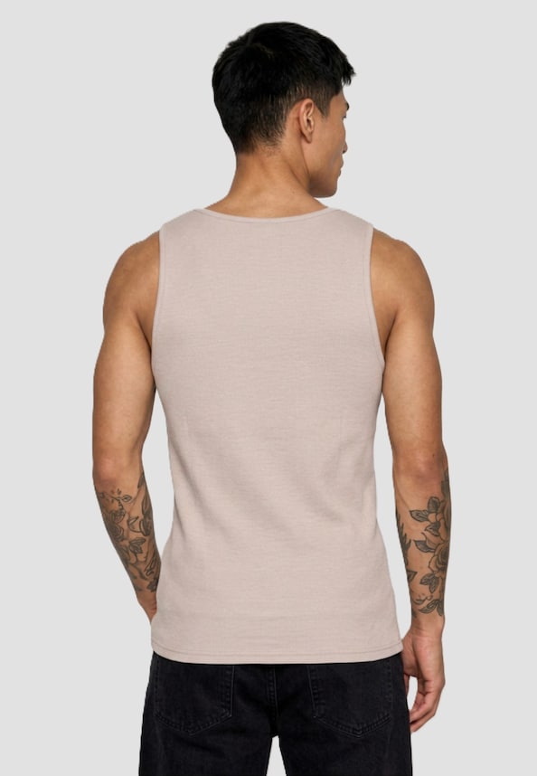 Sleeveless Waffle -1