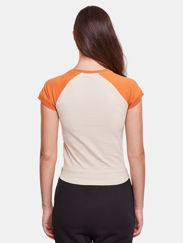 Ladies Organic Stretch Short Retro Baseball-1