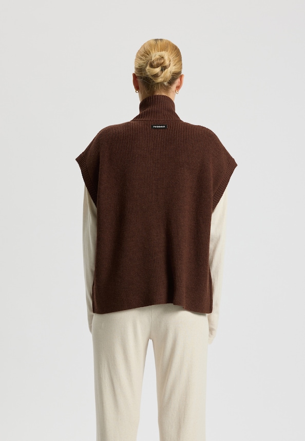 Wool Zip Vest Oslo-1