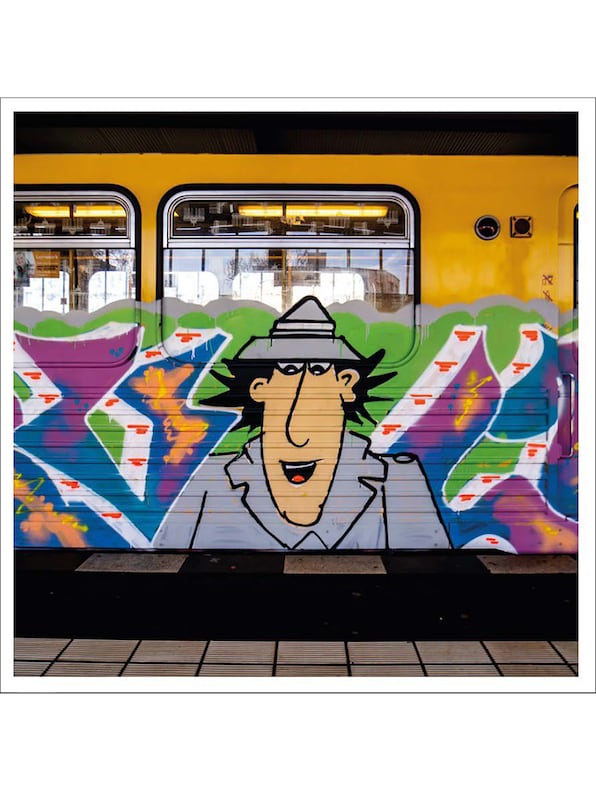 Subway Graffiti Memo-4