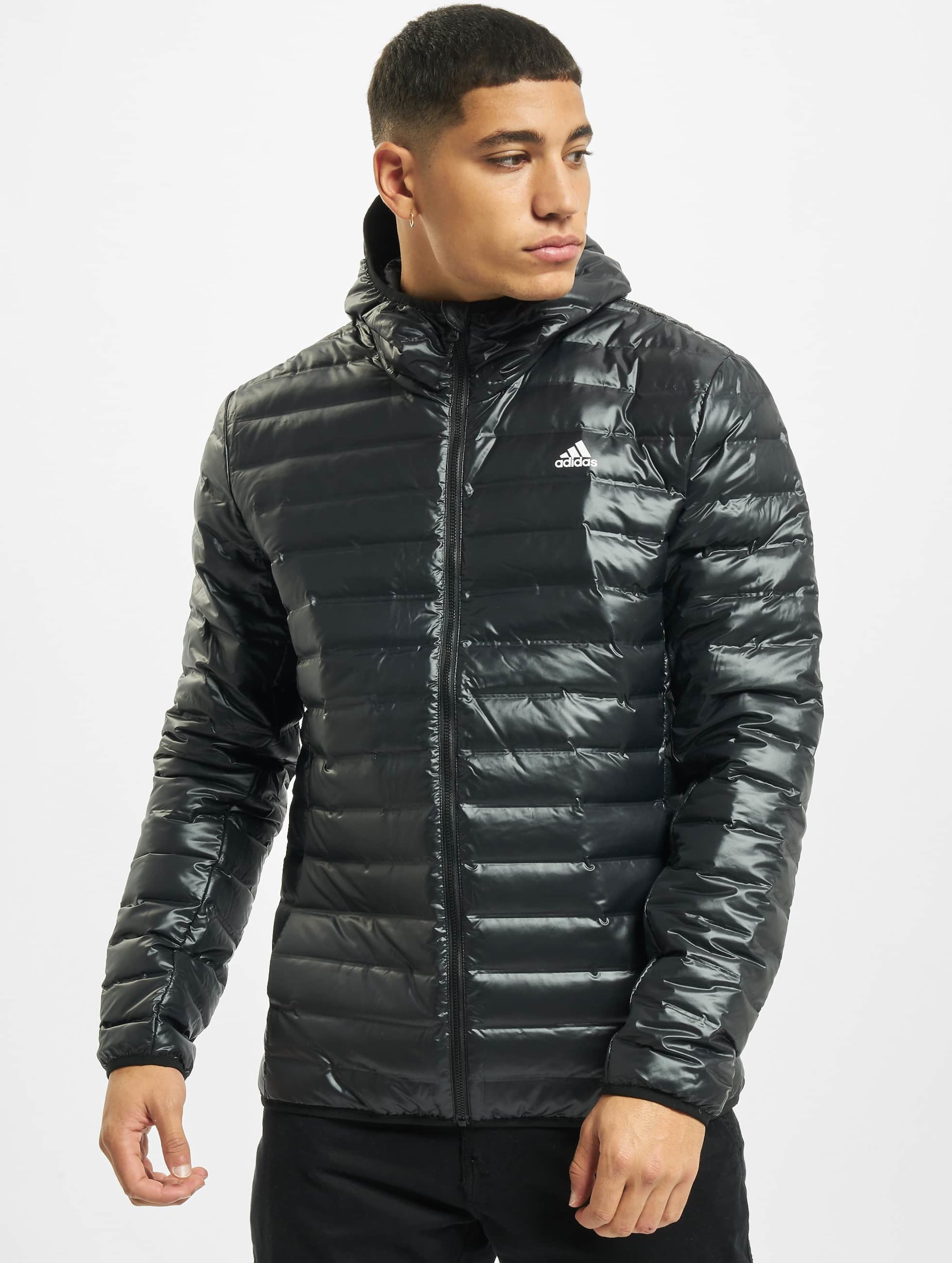 Varilite hooded outlet down jacket adidas