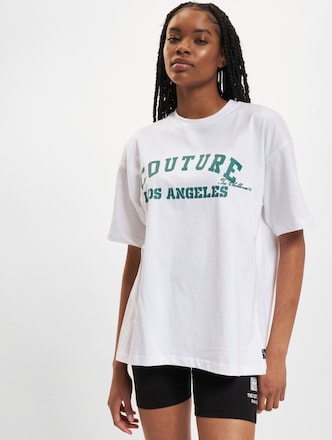 The Couture Club Varsity Print Oversized T-Shirt
