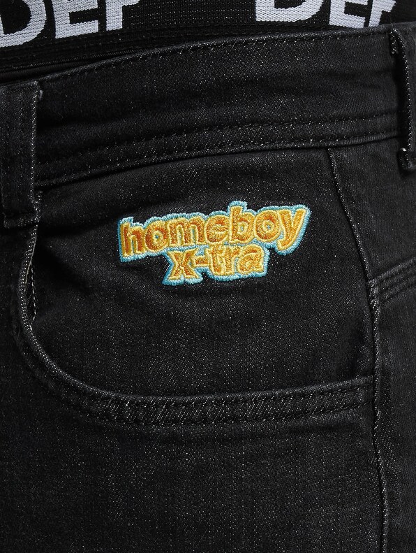 Homeboy X-Tra Denim Baggy Jeans-5