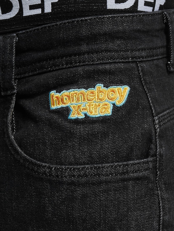 Homeboy X-Tra Denim Baggy Jeans-5
