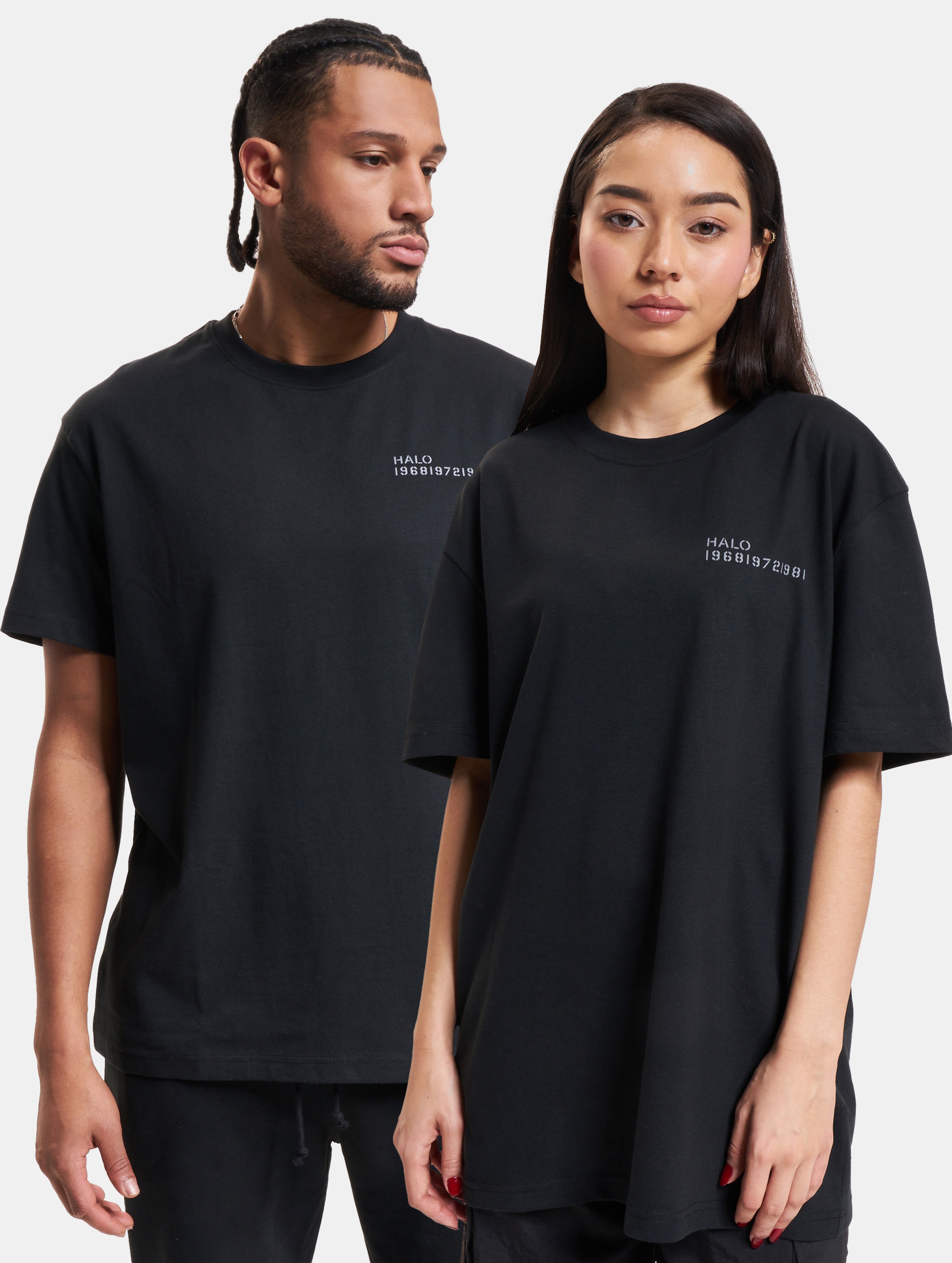 HALO Essential T-Shirt Vrouwen op kleur zwart, Maat M