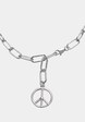 Y Chain Peace Pendant -2