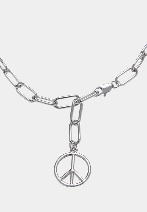 Y Chain Peace Pendant -2