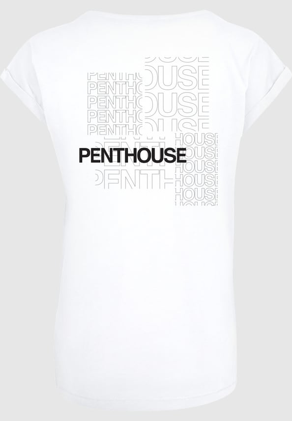 Ladies Penthouse Repeat T-Shirt-3