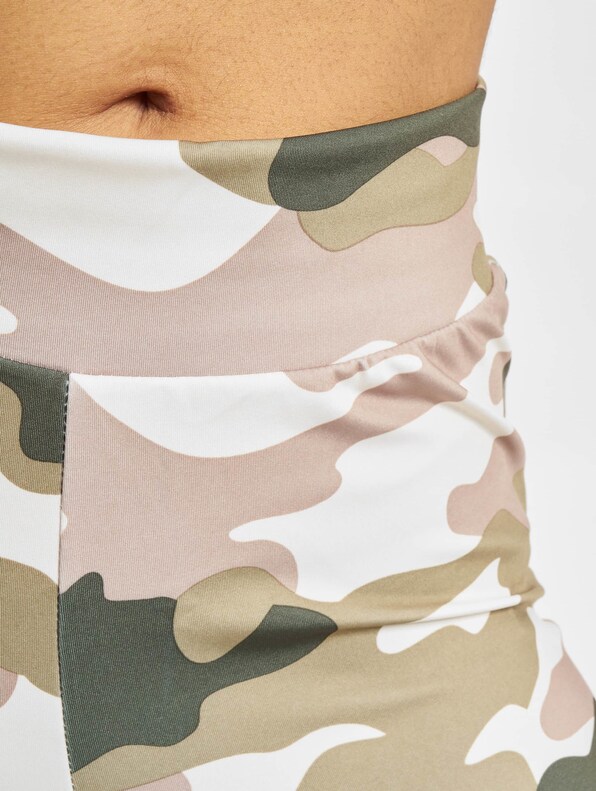 Ladies High Waist Camo Tech-3