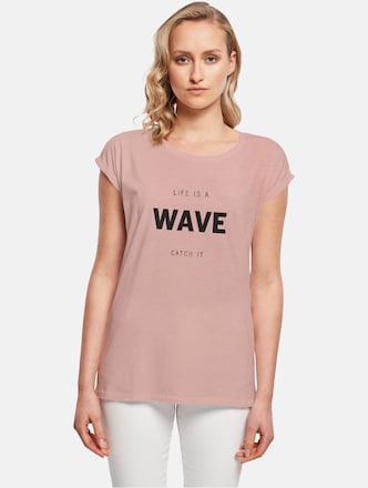 Ladies Summer - Life is a wave T-Shirt