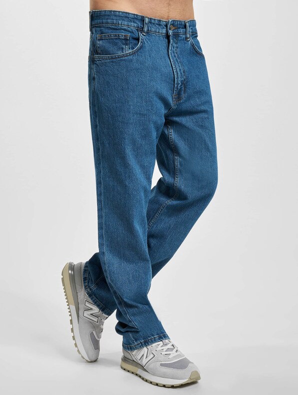 Denim Project Miami Loose Recycled Straight Fit Jeans-2