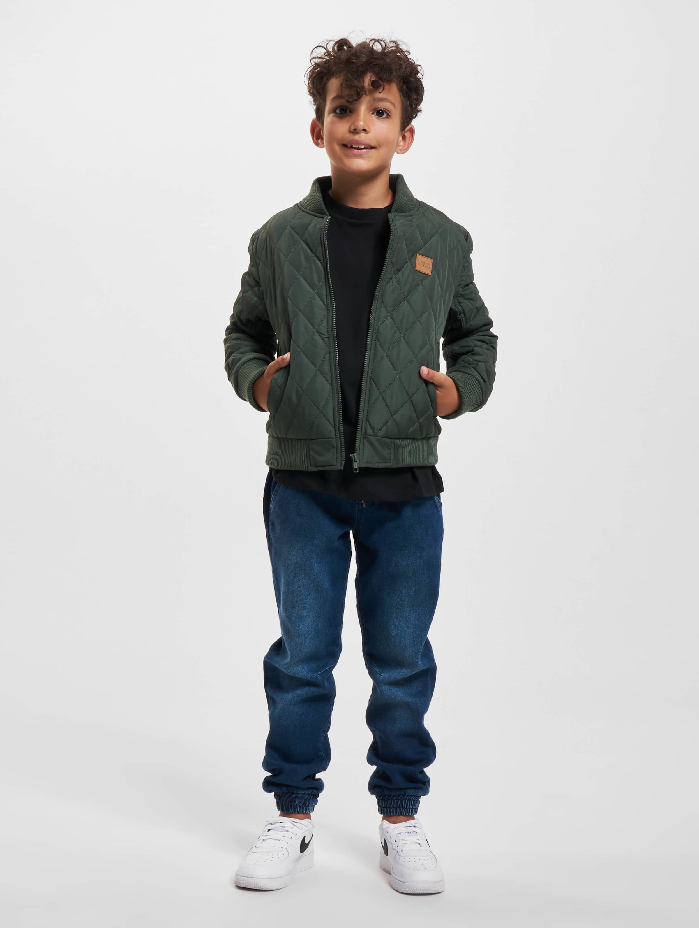 Boys quilted bomber on sale jacket