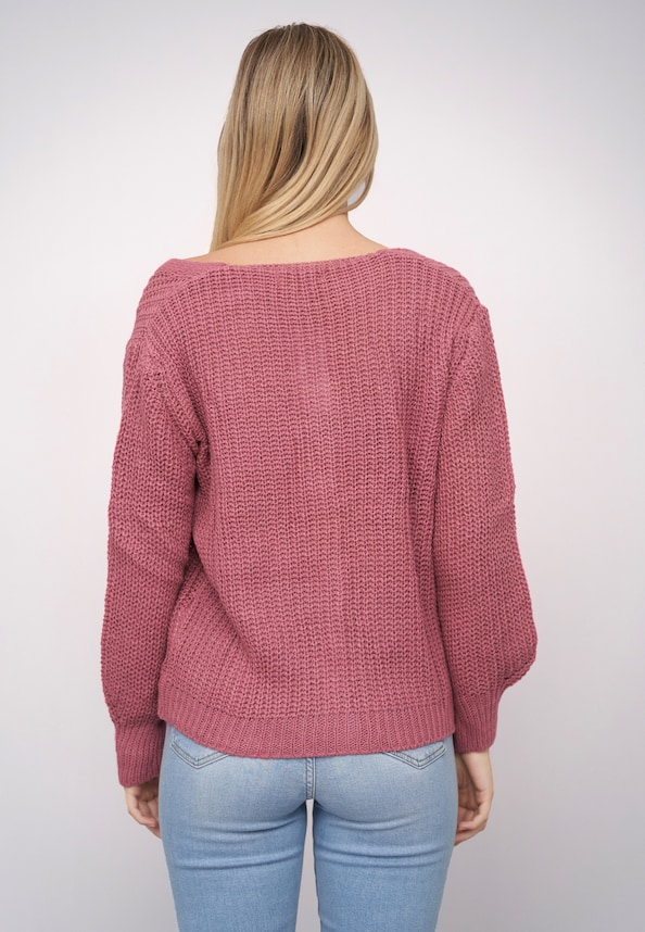 Knit Cardigan with buttons-1