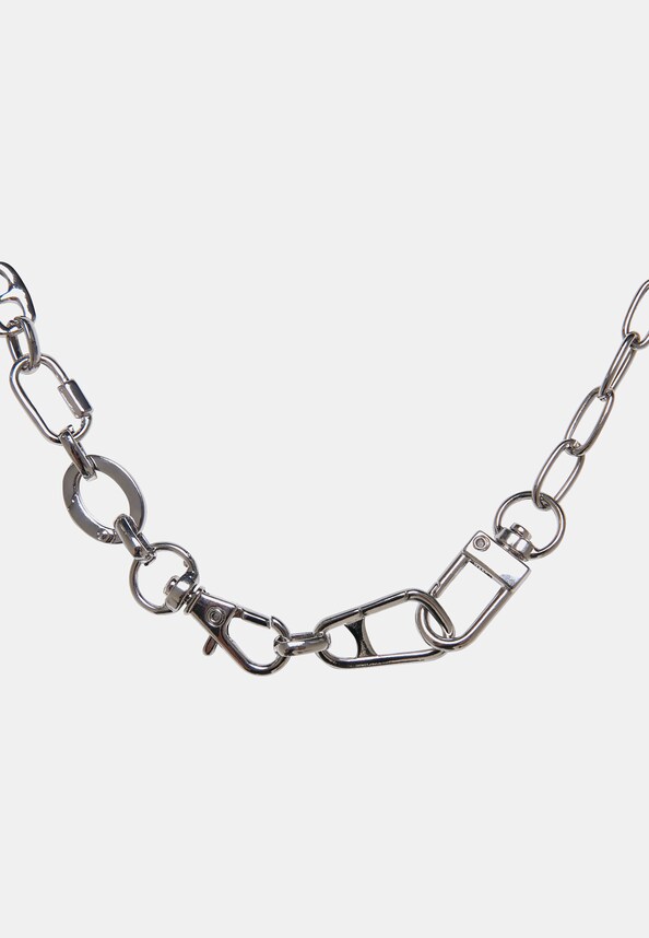 Various Fastener Necklace-0