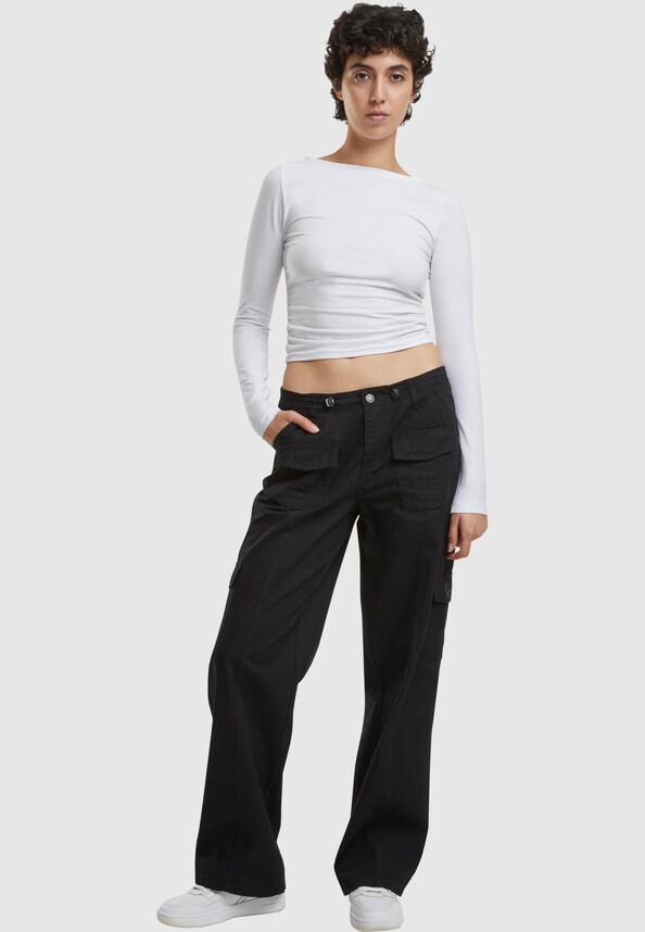 Karl Kani Signature Straight Leg Cargo Pants-3