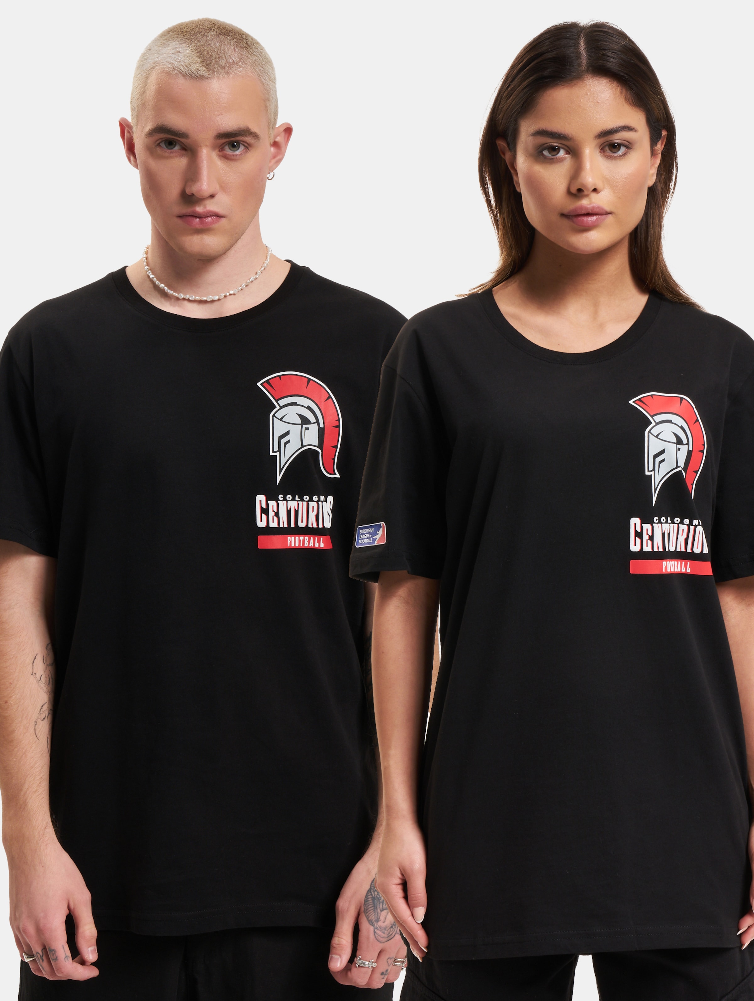 European League Of Football Cologne Centurions Essential T-Shirt Vrouwen op kleur zwart, Maat XS