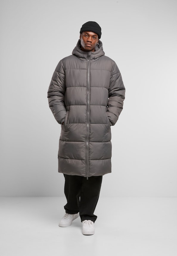 Mens Long Puffer Coat-2