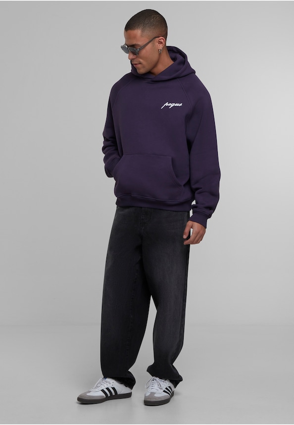 PEQUS Chest Logo Hoodie purple-2