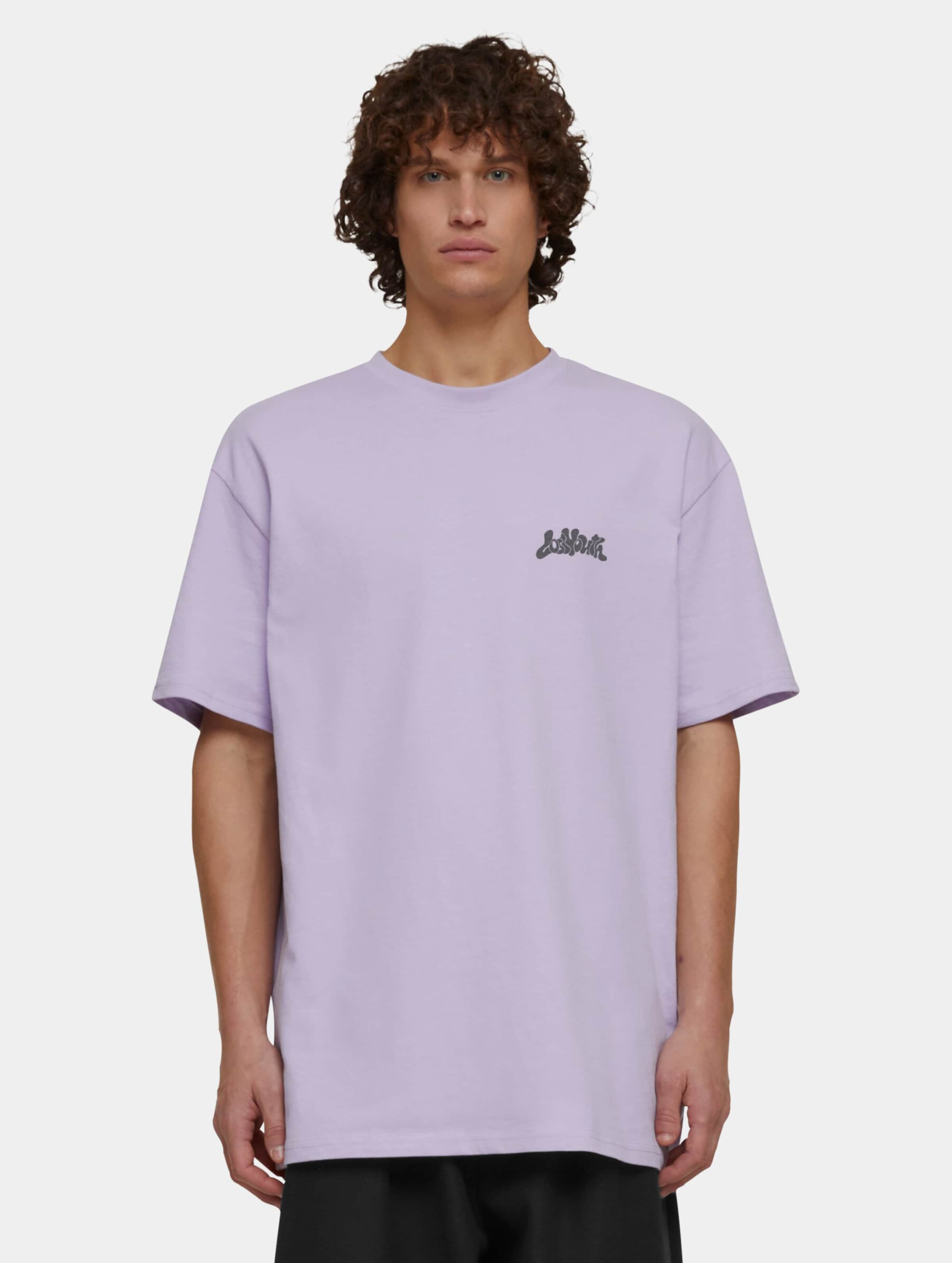 Lost Youth Dripping Heart T-Shirts Männer,Unisex op kleur violet, Maat M