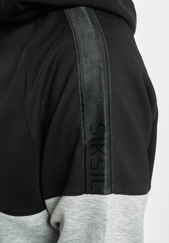 Sik Silk Motion Tape Zip Through Hoody Sweat Suit-5