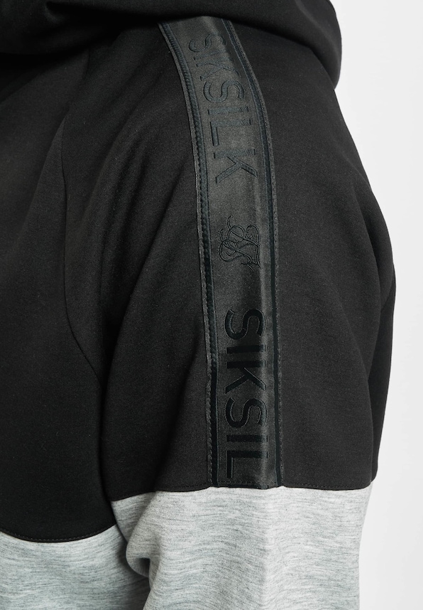 Sik Silk Motion Tape Zip Through Hoody Sweat Suit-5