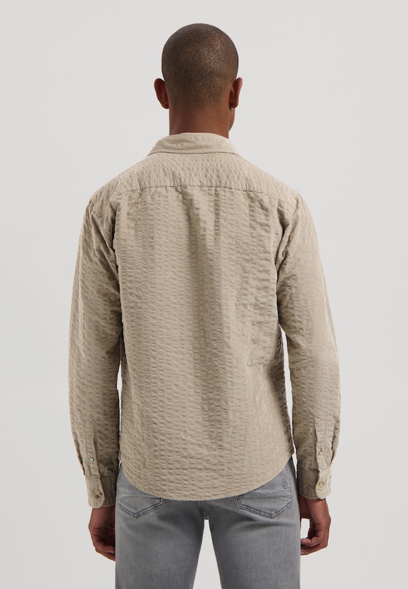 Patric Shirt Seersucker Ribcord-1