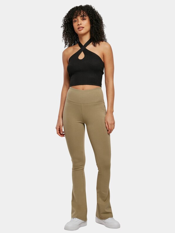 Ladies Rib Knit Crossed Neckholder-4